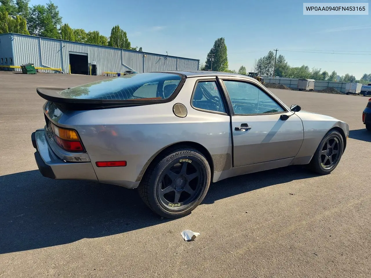 1985 Porsche 944 VIN: WP0AA0940FN453165 Lot: 57519376