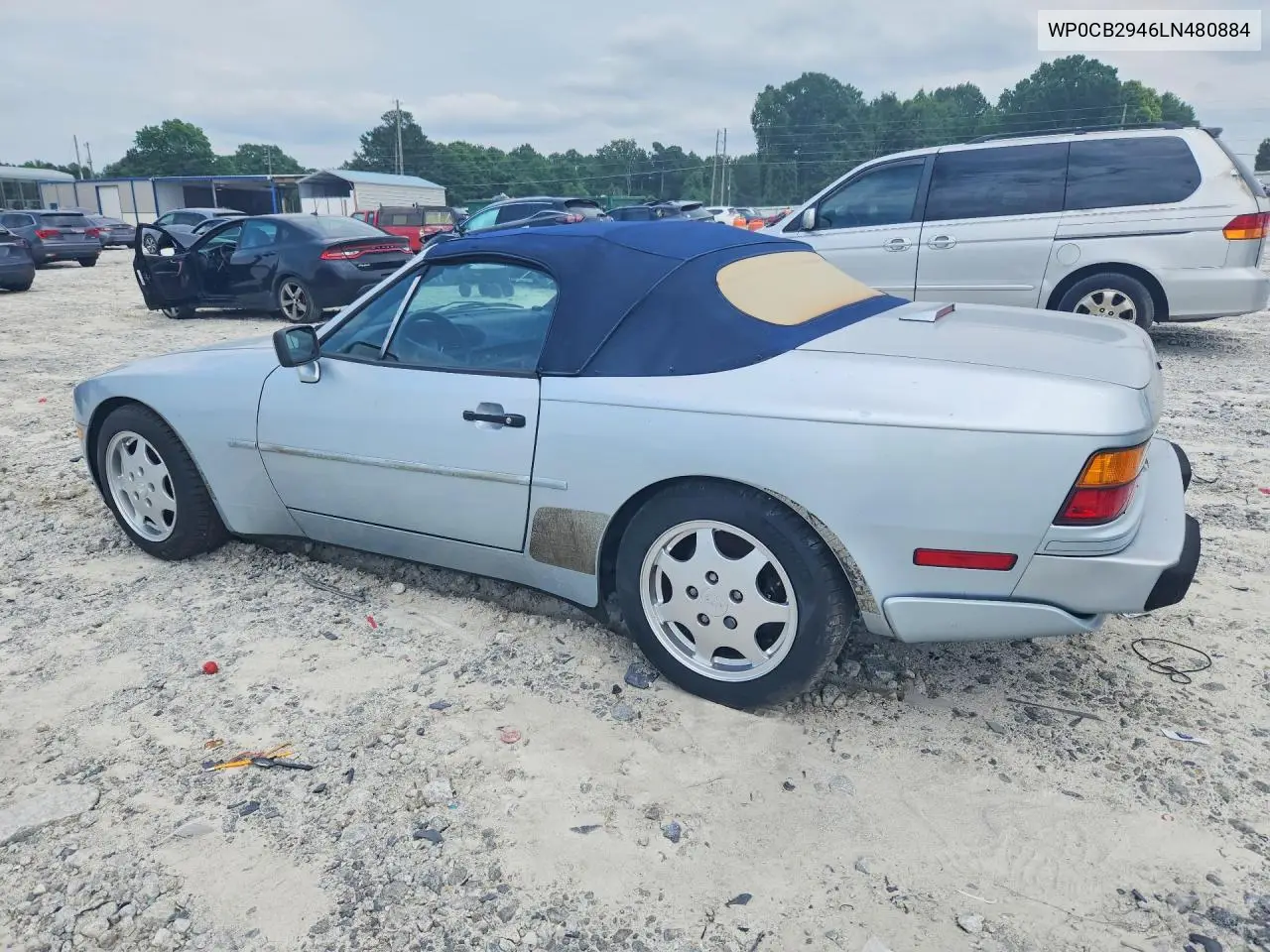 1990 Porsche 944 S VIN: WP0CB2946LN480884 Lot: 56027836