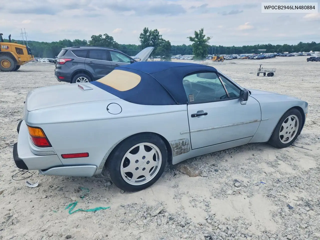 1990 Porsche 944 S VIN: WP0CB2946LN480884 Lot: 56027836