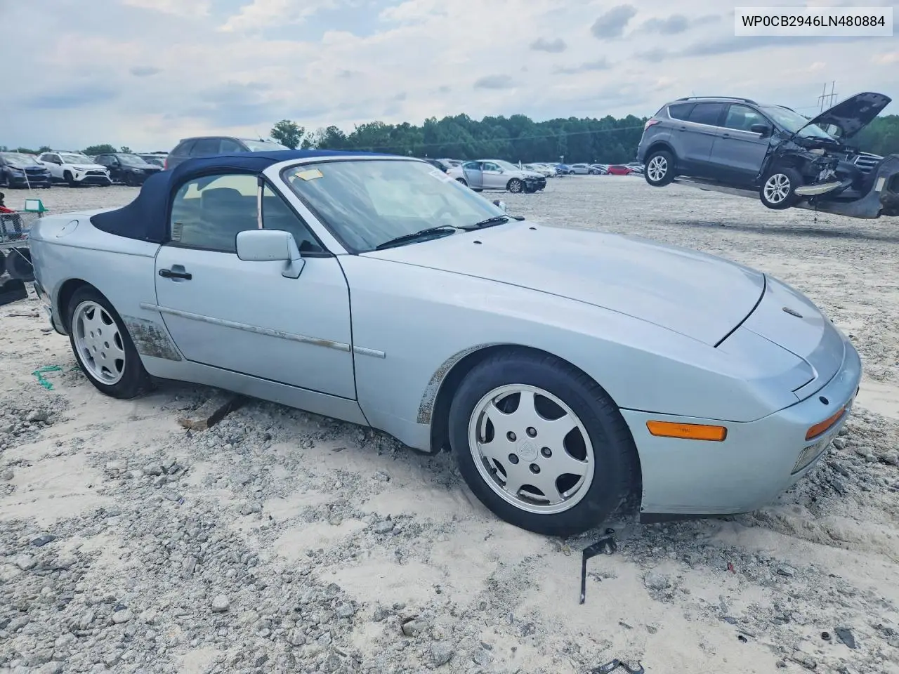 1990 Porsche 944 S VIN: WP0CB2946LN480884 Lot: 56027836