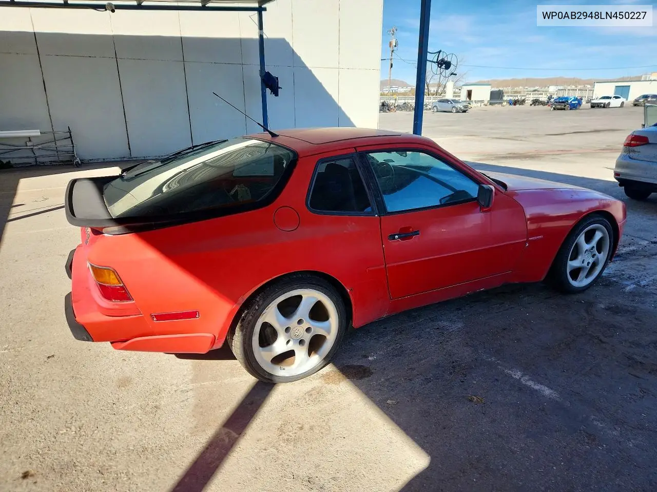1990 Porsche 944 S VIN: WP0AB2948LN450227 Lot: 78714535