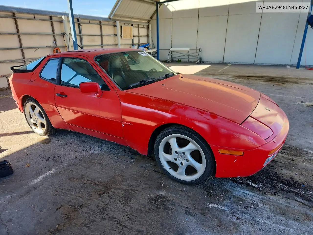 1990 Porsche 944 S VIN: WP0AB2948LN450227 Lot: 78714535