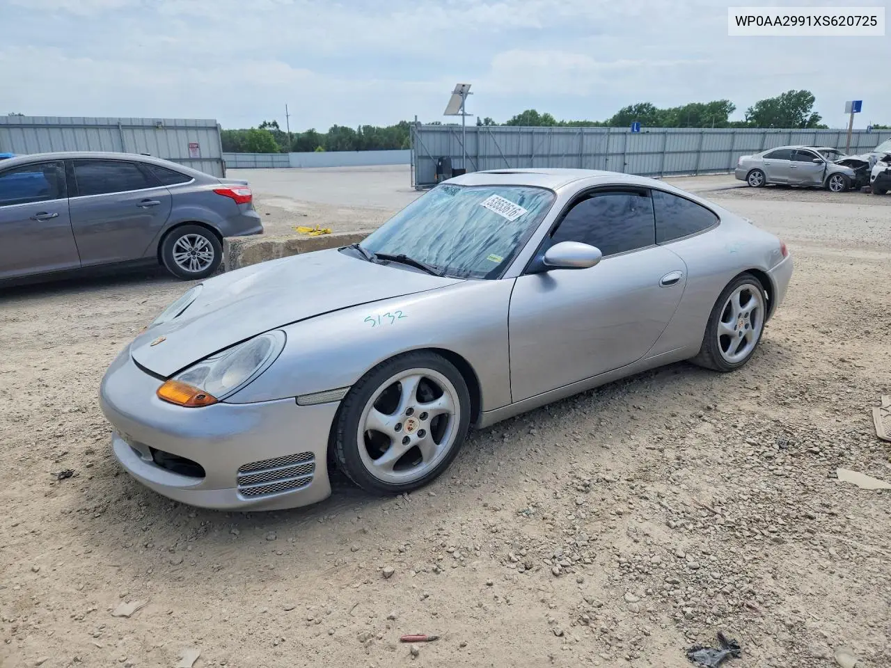 1999 Porsche 911 Carrera VIN: WP0AA2991XS620725 Lot: 53553616