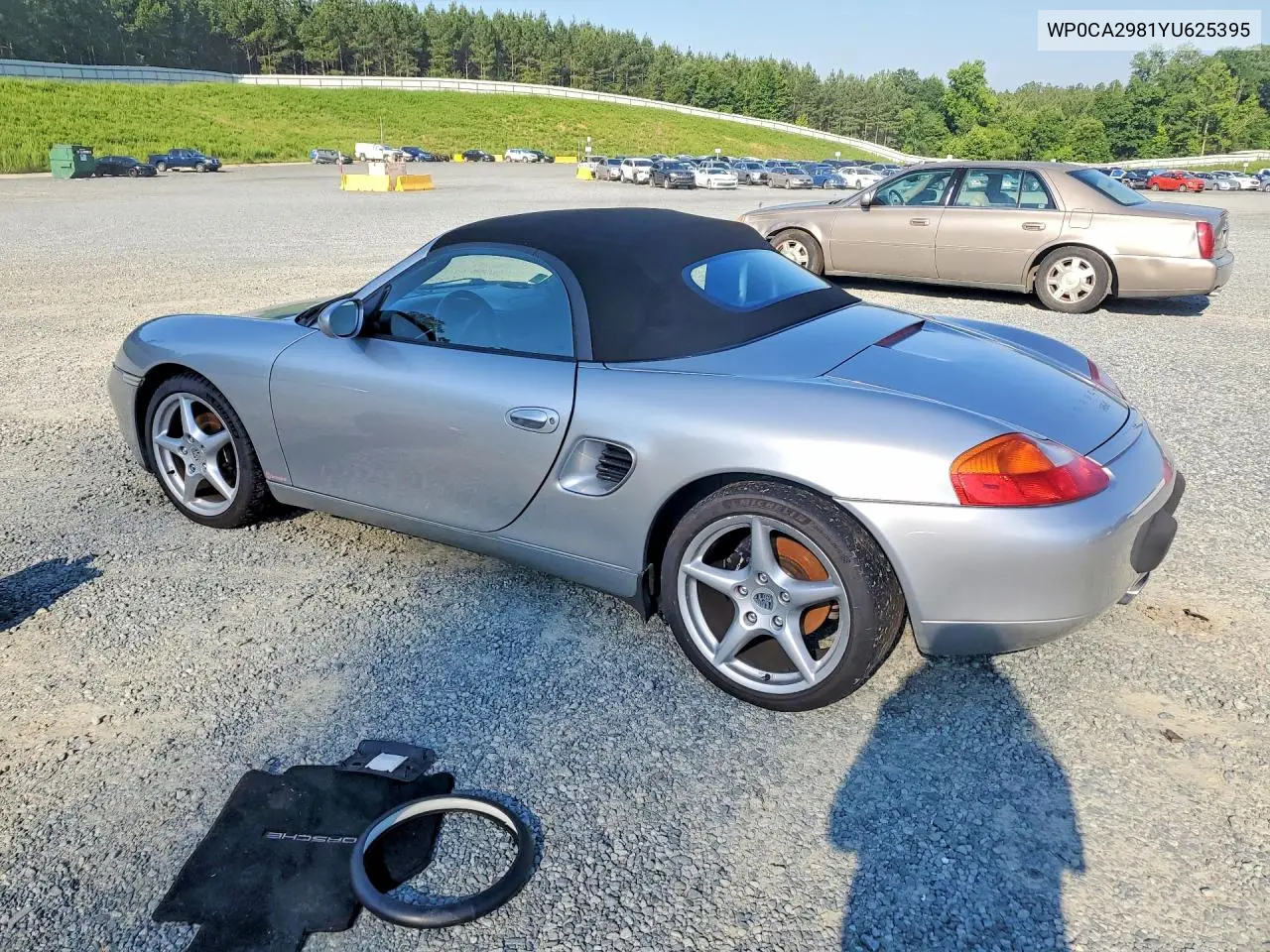 2000 Porsche Boxster VIN: WP0CA2981YU625395 Lot: 47665526