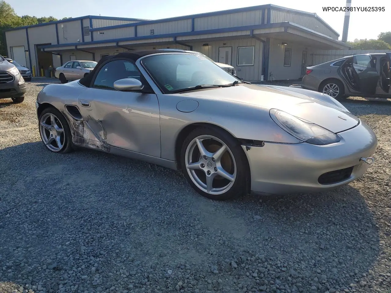 2000 Porsche Boxster VIN: WP0CA2981YU625395 Lot: 47665526