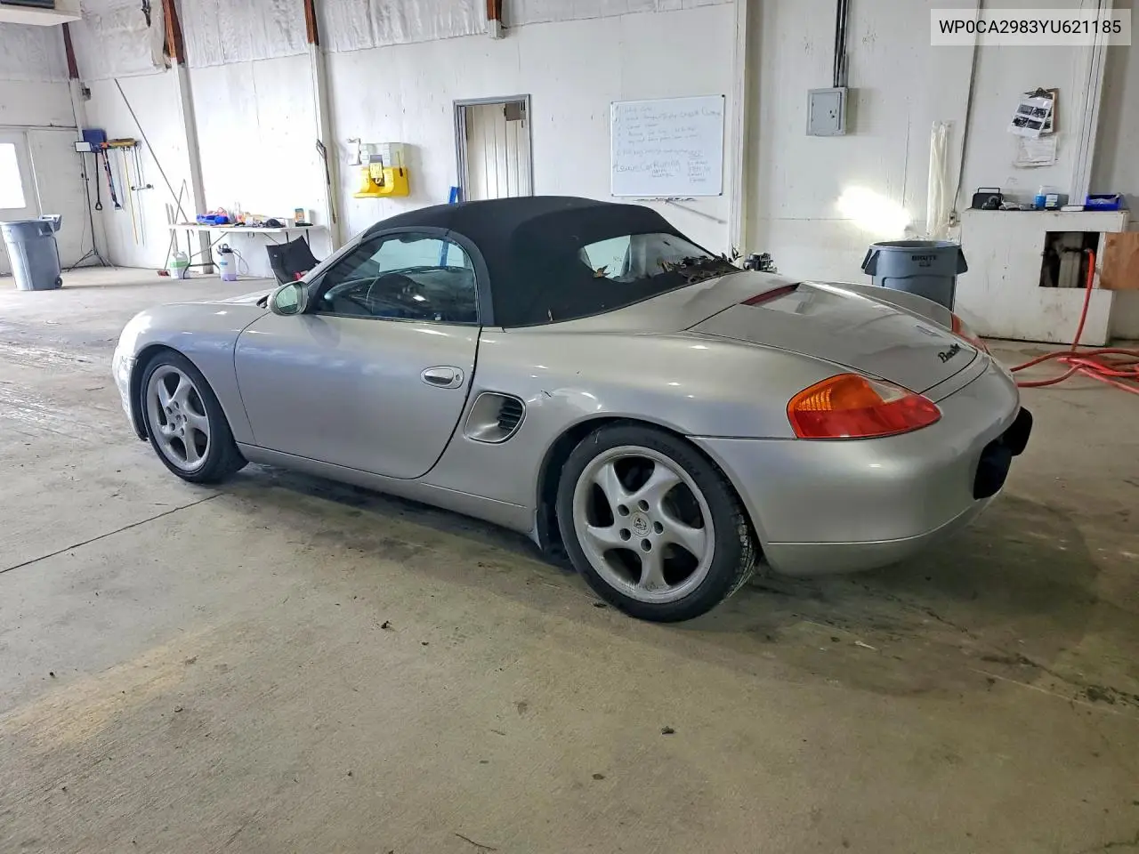 2000 Porsche Boxster VIN: WP0CA2983YU621185 Lot: 51546506