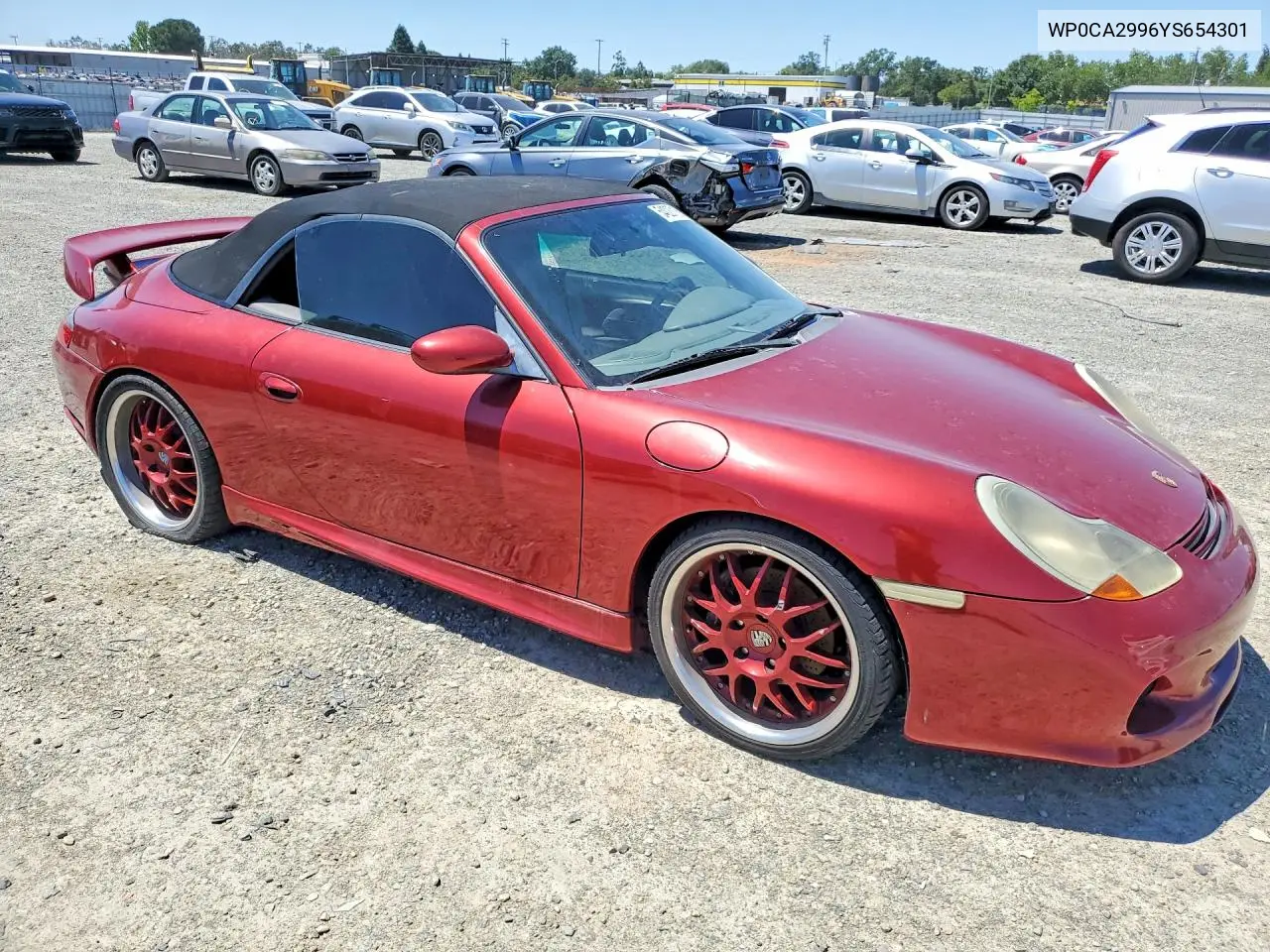 2000 Porsche 911 Carrera 2 VIN: WP0CA2996YS654301 Lot: 54027186