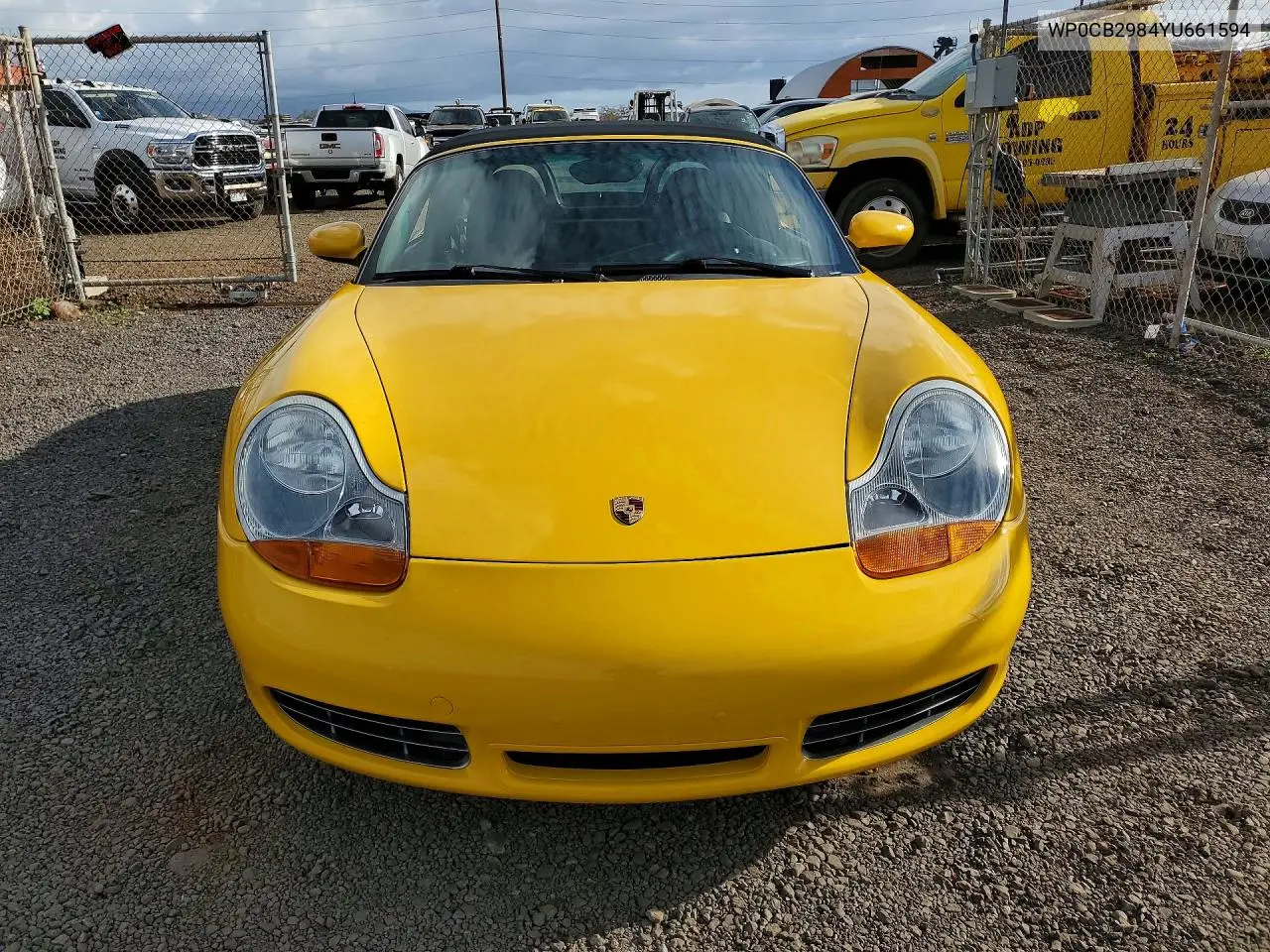 2000 Porsche Boxster S VIN: WP0CB2984YU661594 Lot: 78297705