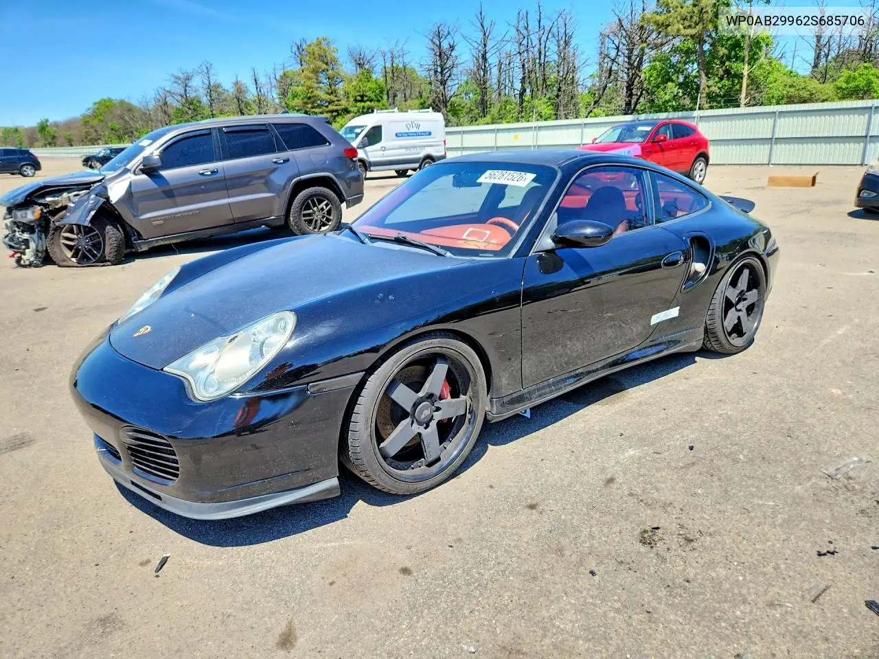 2002 Porsche 911 Turbo VIN: WP0AB29962S685706 Lot: 56281526
