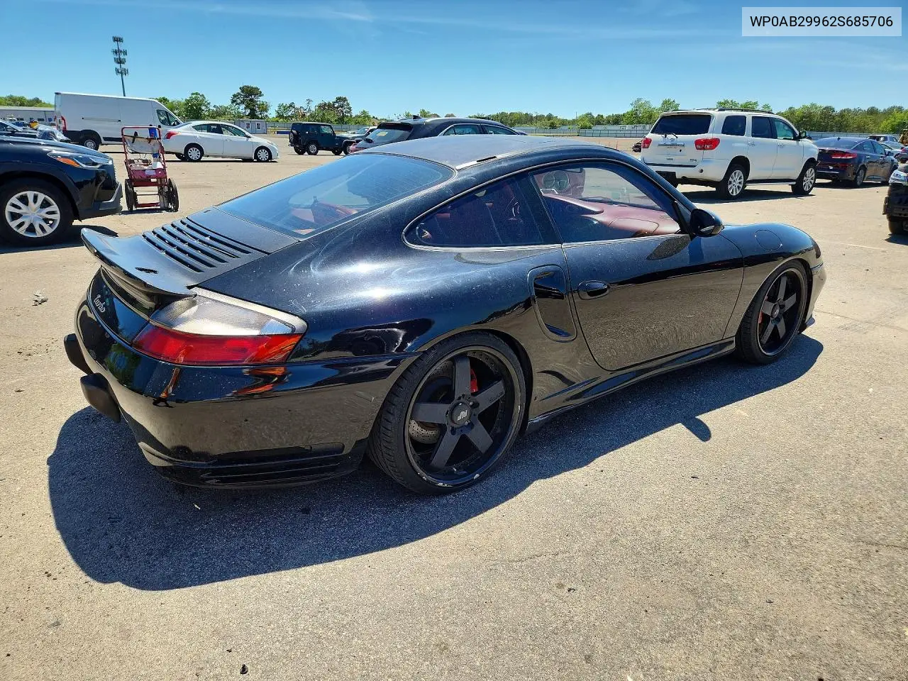 2002 Porsche 911 Turbo VIN: WP0AB29962S685706 Lot: 56281526