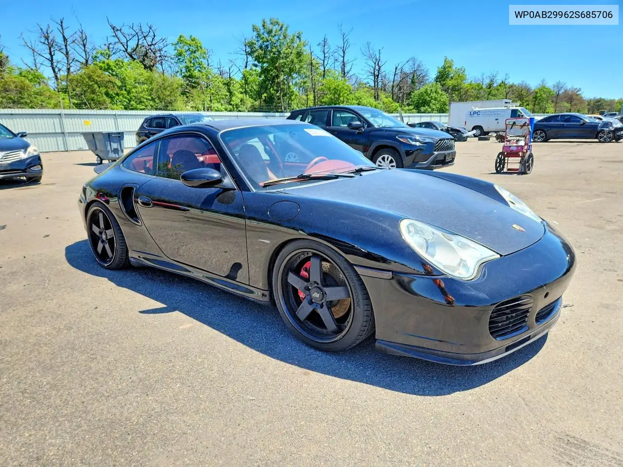 2002 Porsche 911 Turbo VIN: WP0AB29962S685706 Lot: 56281526