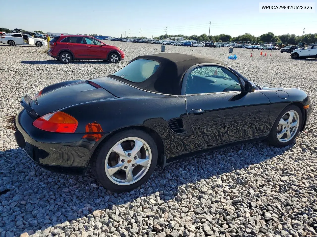 2002 Porsche Boxster VIN: WP0CA29842U623325 Lot: 58218156