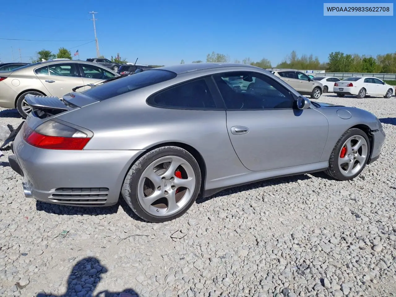 2003 Porsche 911 Carrera 2 VIN: WP0AA29983S622708 Lot: 53204376