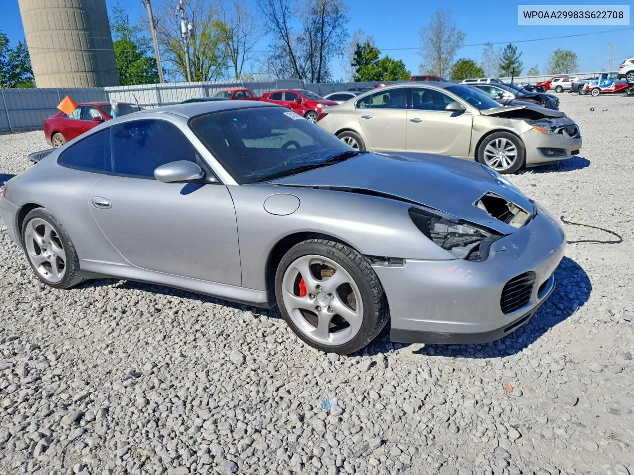 2003 Porsche 911 Carrera 2 VIN: WP0AA29983S622708 Lot: 53204376
