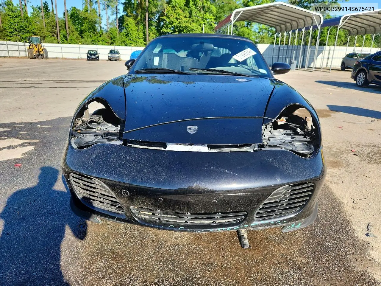 2004 Porsche 911 Turbo Cabriolet VIN: WP0CB29914S675421 Lot: 51999346