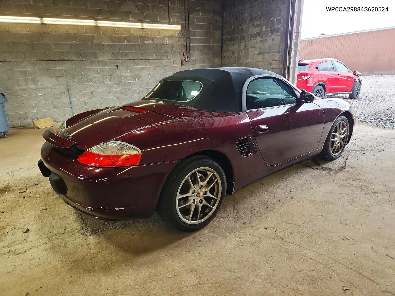 2004 Porsche Boxster VIN: WP0CA29884S620524 Lot: 57417176