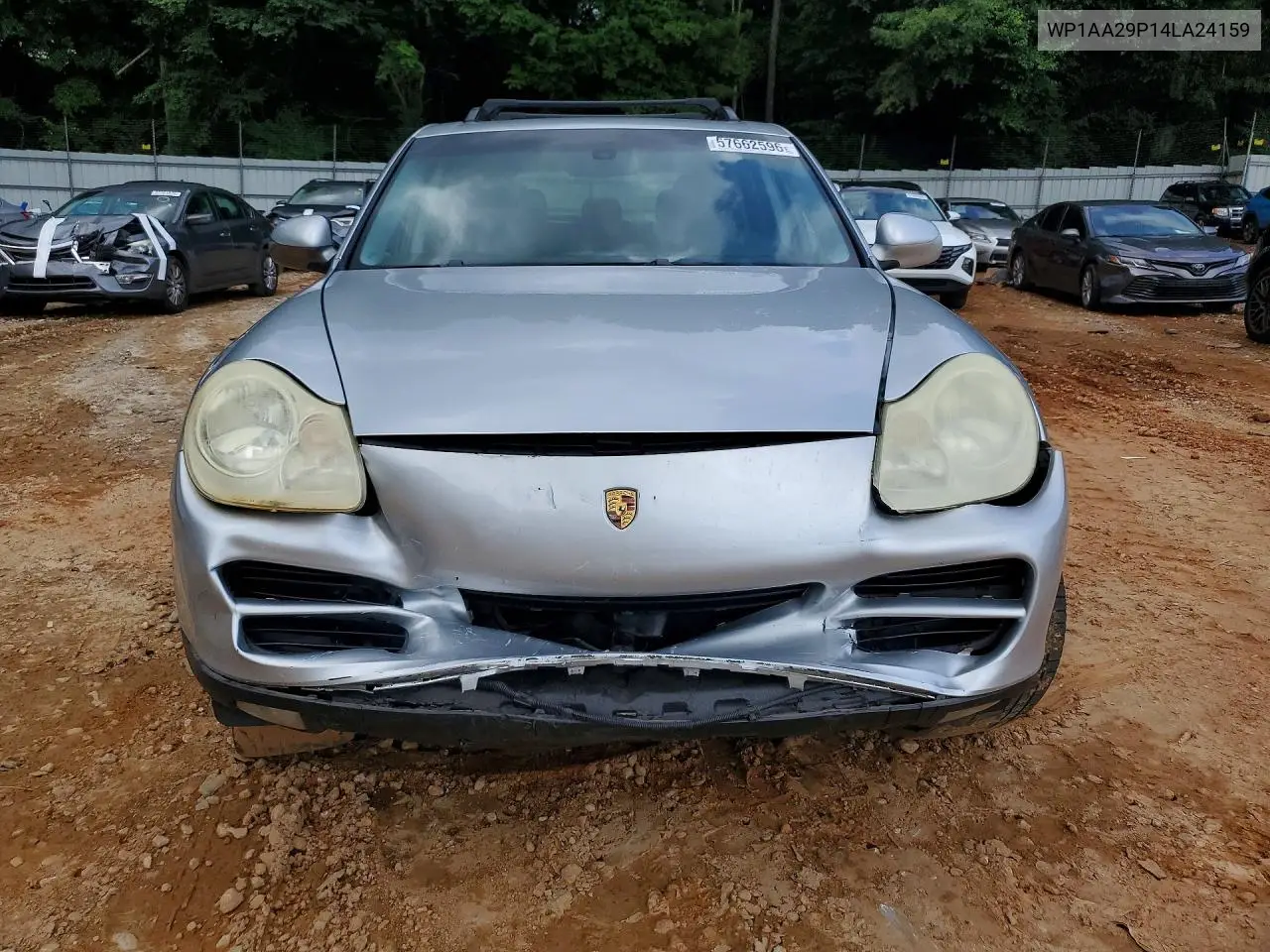 2004 Porsche Cayenne VIN: WP1AA29P14LA24159 Lot: 57662596