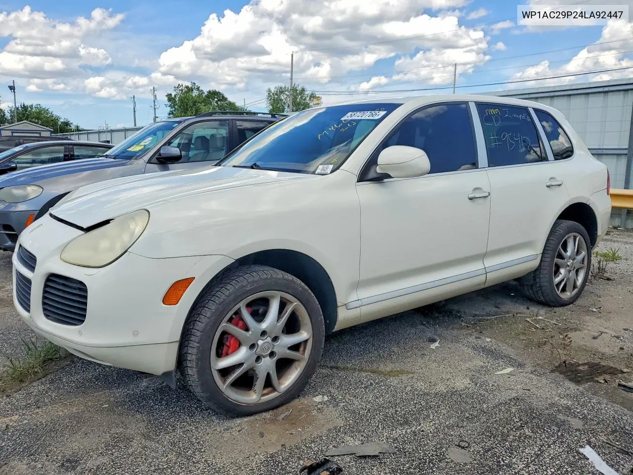 2004 Porsche Cayenne Turbo VIN: WP1AC29P24LA92447 Lot: 58720766