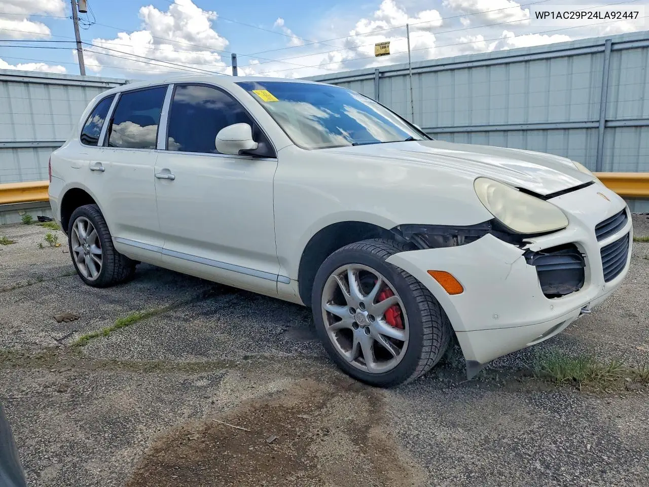 2004 Porsche Cayenne Turbo VIN: WP1AC29P24LA92447 Lot: 58720766