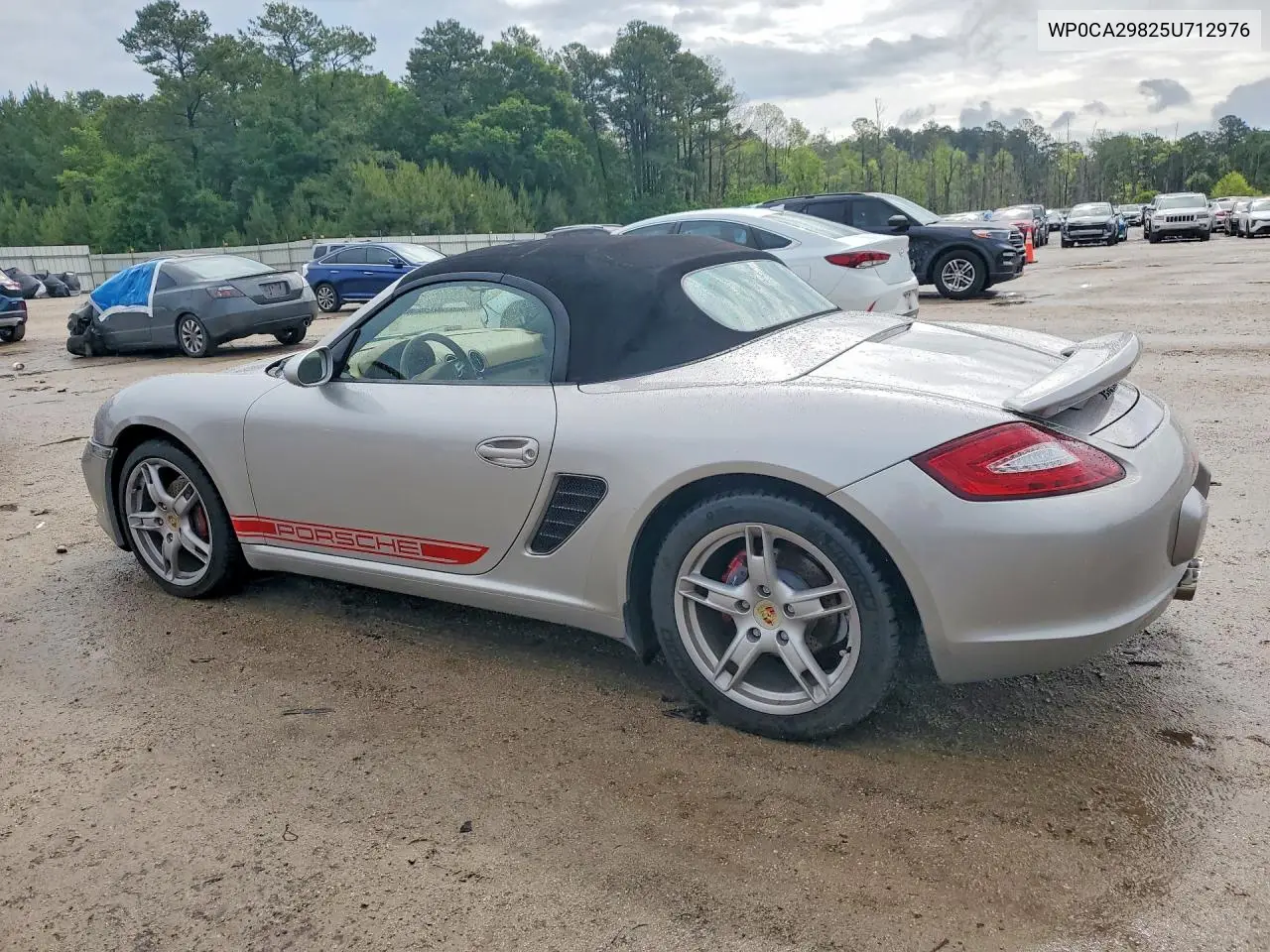 2005 Porsche Boxster VIN: WP0CA29825U712976 Lot: 51768226