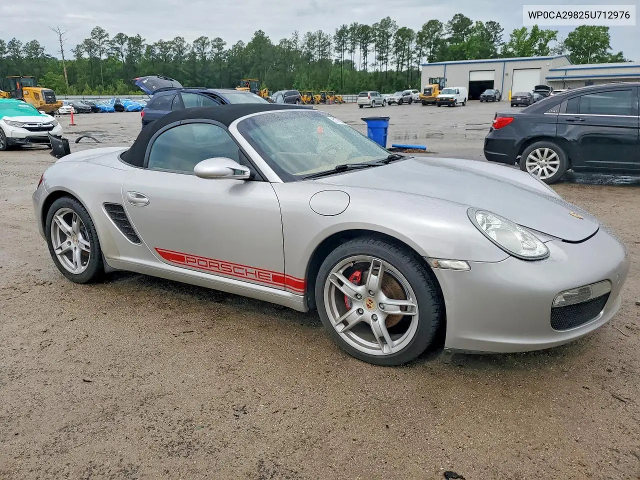 2005 Porsche Boxster VIN: WP0CA29825U712976 Lot: 51768226