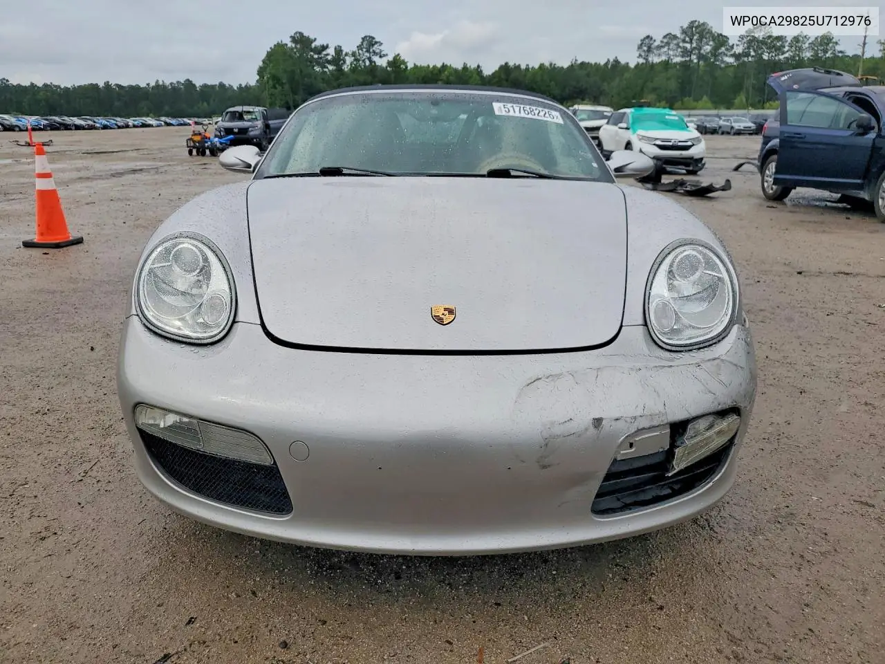2005 Porsche Boxster VIN: WP0CA29825U712976 Lot: 51768226