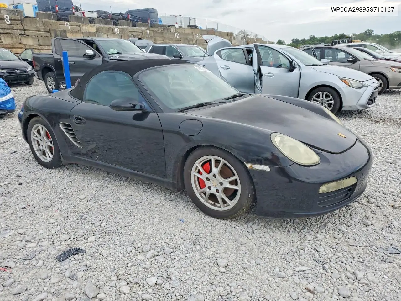 2005 Porsche Boxster VIN: WP0CA29895S710167 Lot: 59088336