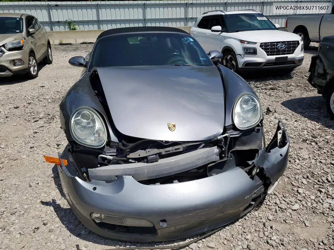2005 Porsche Boxster VIN: WP0CA298X5U711607 Lot: 59340536