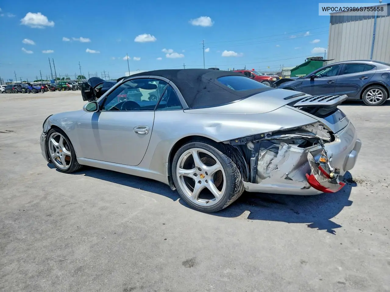 2006 Porsche 911 New Generation Carrera Cabriolet VIN: WP0CA29986S755658 Lot: 54909696