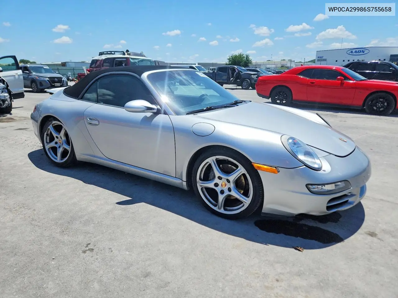 2006 Porsche 911 New Generation Carrera Cabriolet VIN: WP0CA29986S755658 Lot: 54909696