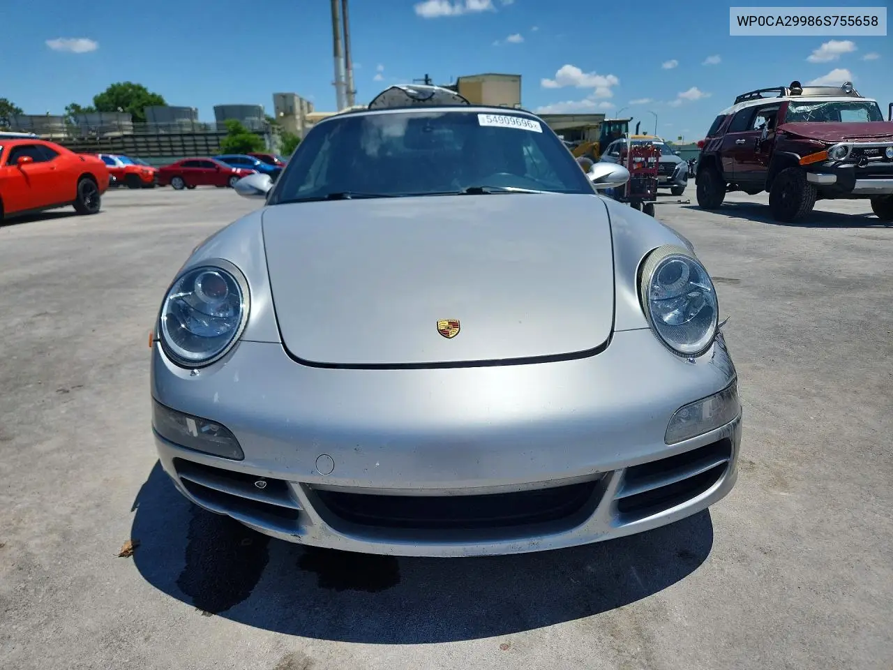2006 Porsche 911 New Generation Carrera Cabriolet VIN: WP0CA29986S755658 Lot: 54909696