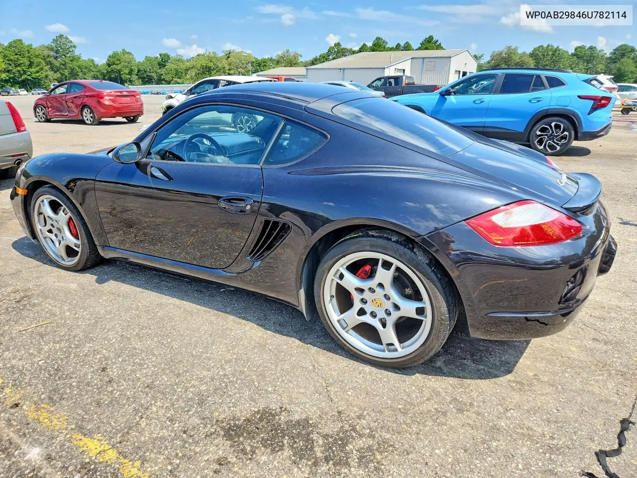2006 Porsche Cayman S VIN: WP0AB29846U782114 Lot: 60073826