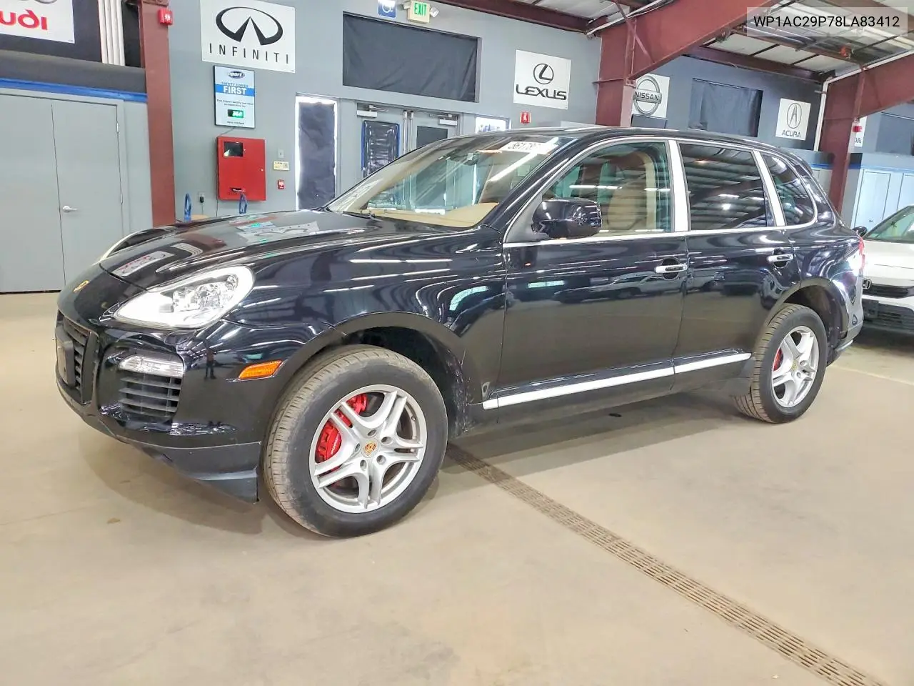 2008 Porsche Cayenne Turbo VIN: WP1AC29P78LA83412 Lot: 56178936