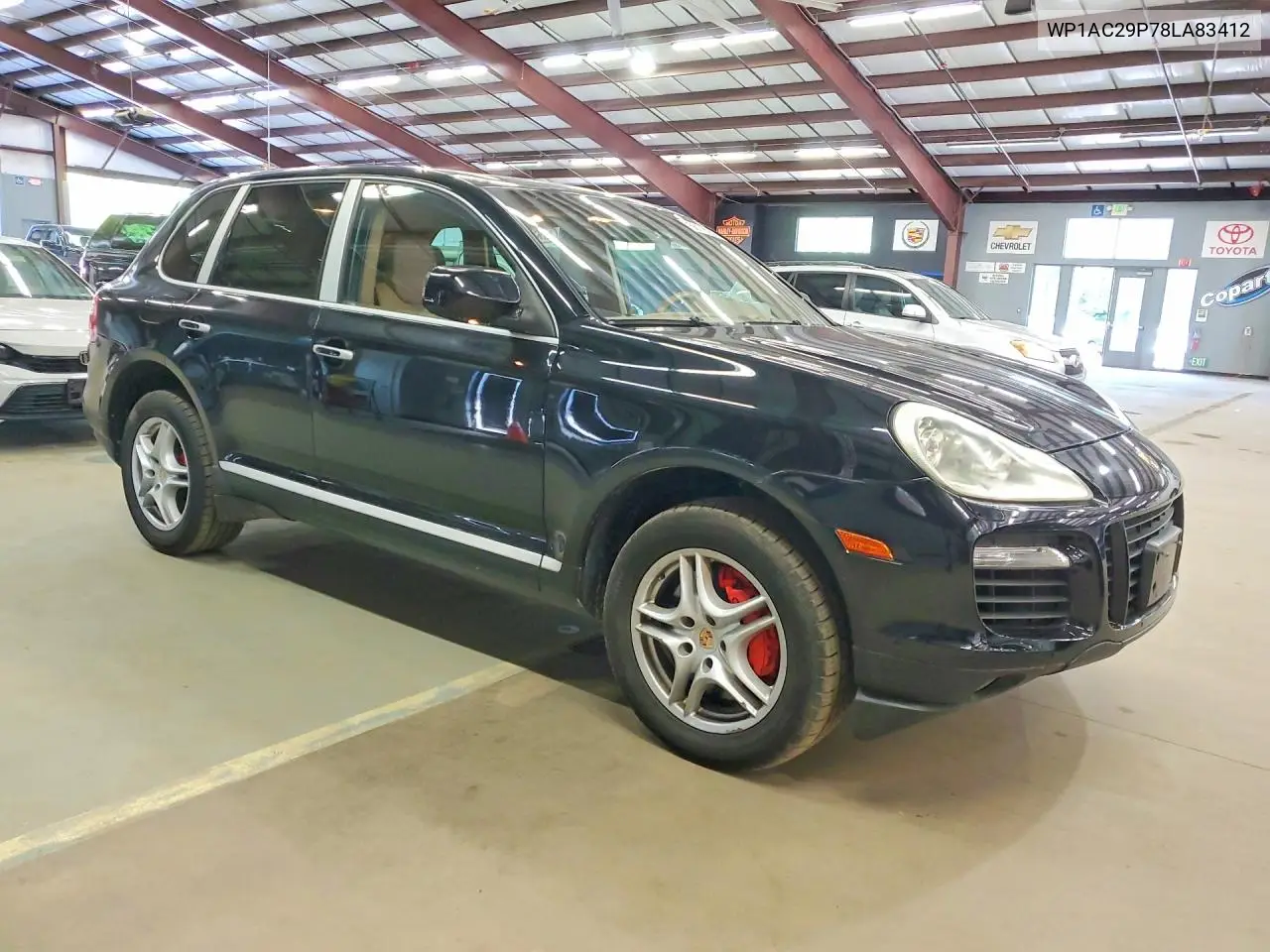 2008 Porsche Cayenne Turbo VIN: WP1AC29P78LA83412 Lot: 56178936