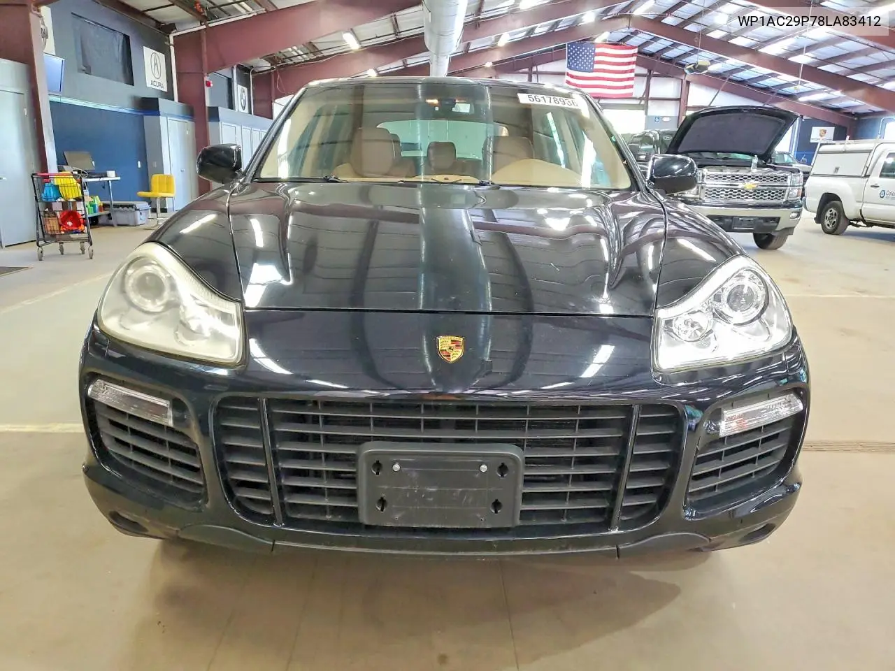 2008 Porsche Cayenne Turbo VIN: WP1AC29P78LA83412 Lot: 56178936