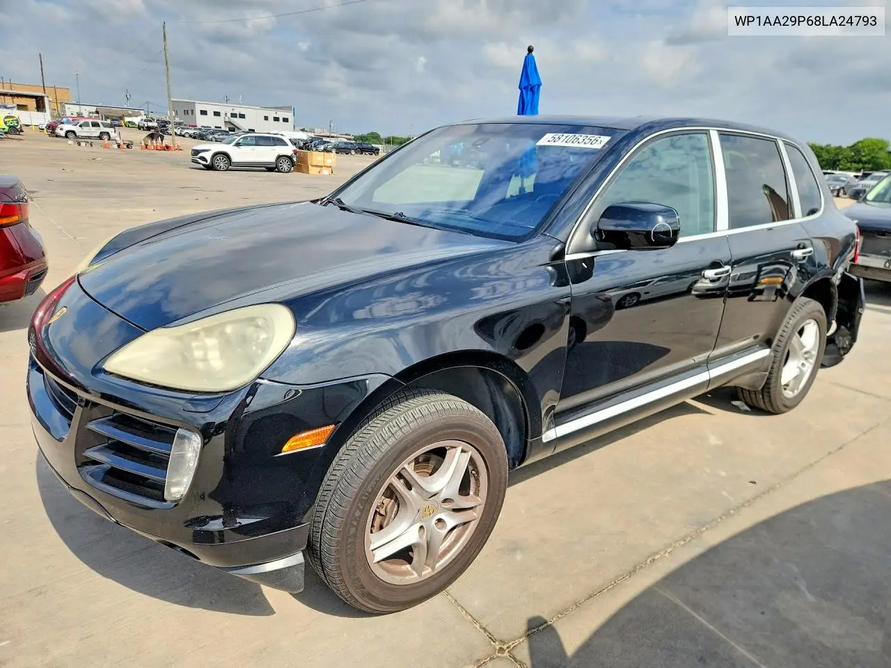 2008 Porsche Cayenne VIN: WP1AA29P68LA24793 Lot: 58106356