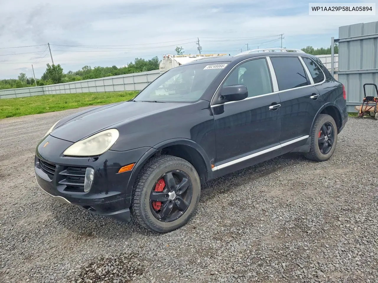 2008 Porsche Cayenne VIN: WP1AA29P58LA05894 Lot: 58248066