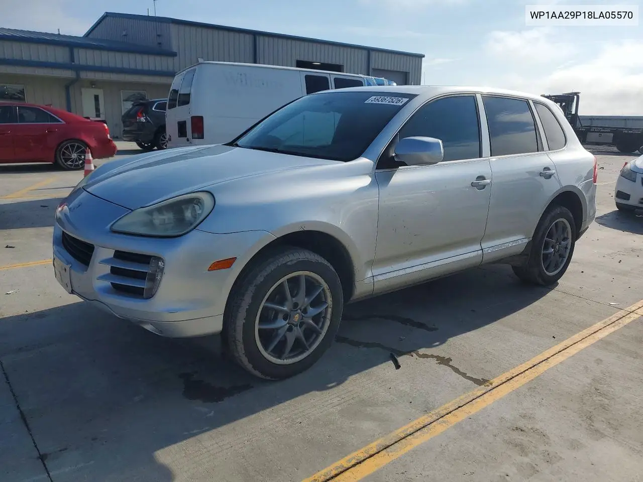 2008 Porsche Cayenne VIN: WP1AA29P18LA05570 Lot: 59367526