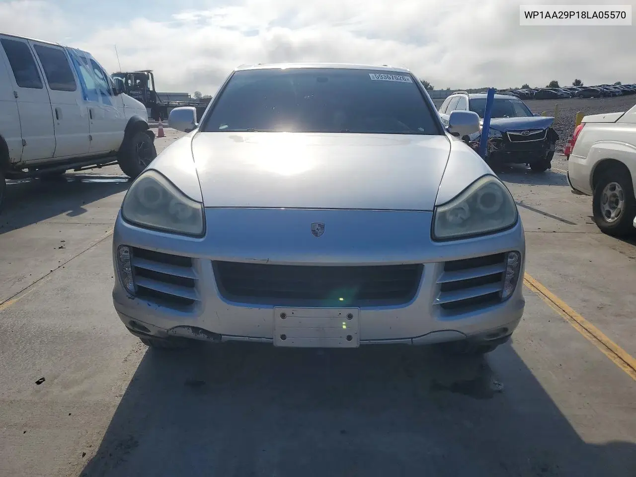 2008 Porsche Cayenne VIN: WP1AA29P18LA05570 Lot: 59367526