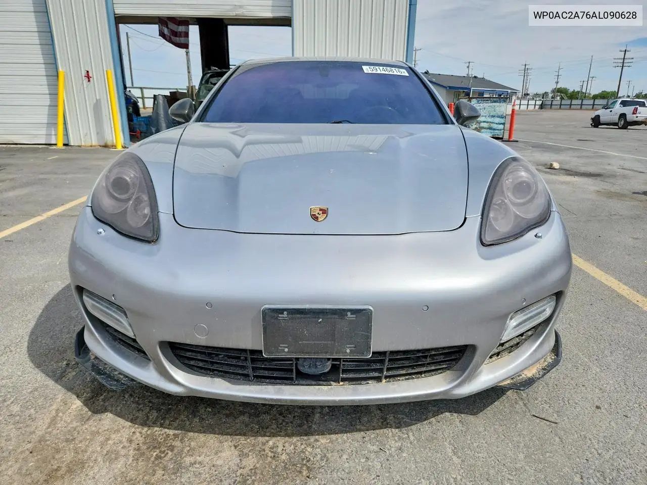 2010 Porsche Panamera Turbo VIN: WP0AC2A76AL090628 Lot: 59146816