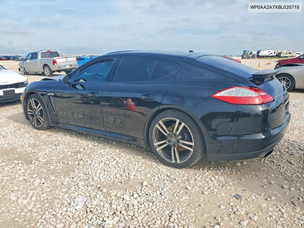 2011 Porsche Panamera 2 VIN: WP0AA2A7XBL020718 Lot: 53734026