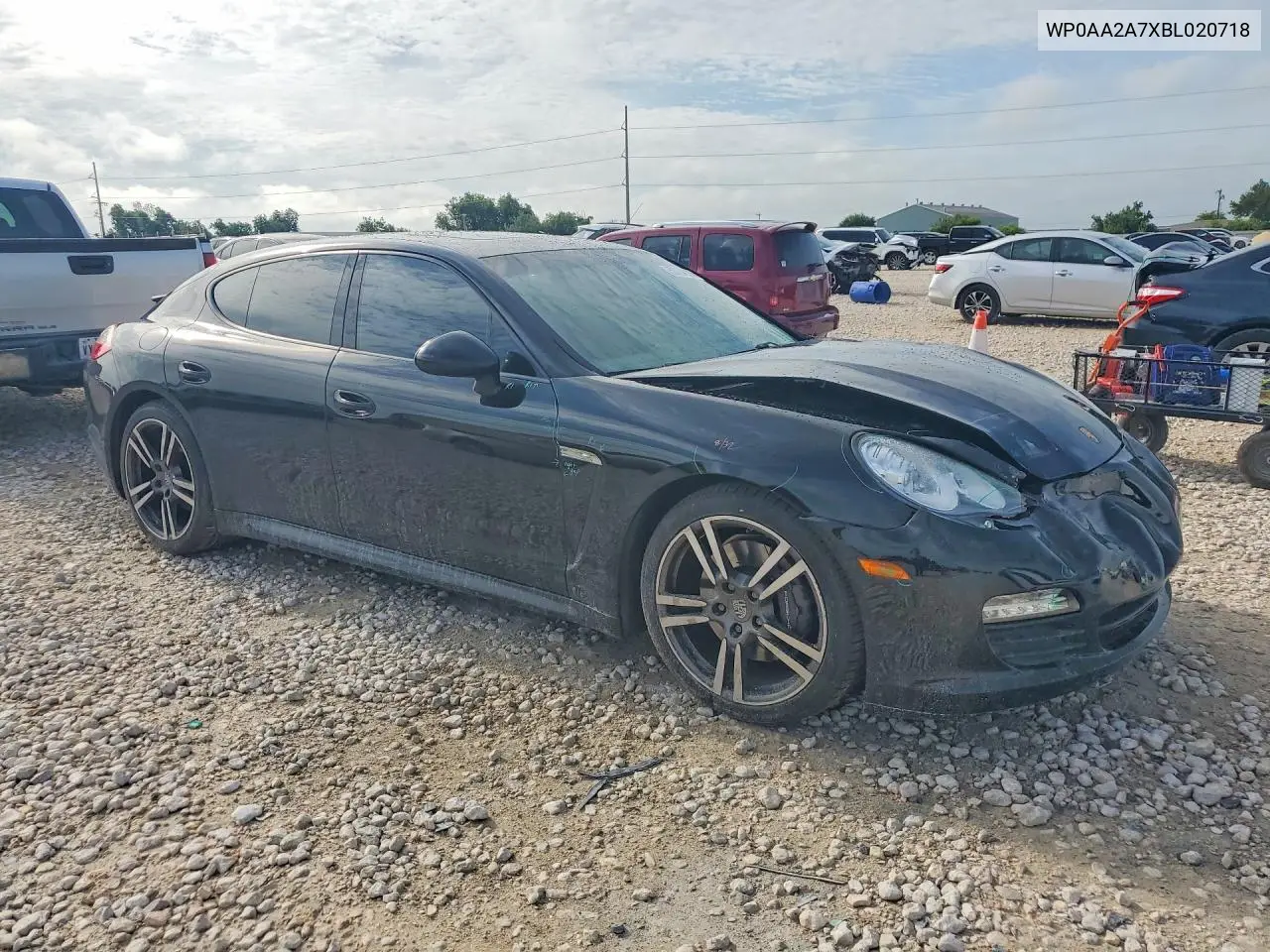 2011 Porsche Panamera 2 VIN: WP0AA2A7XBL020718 Lot: 53734026