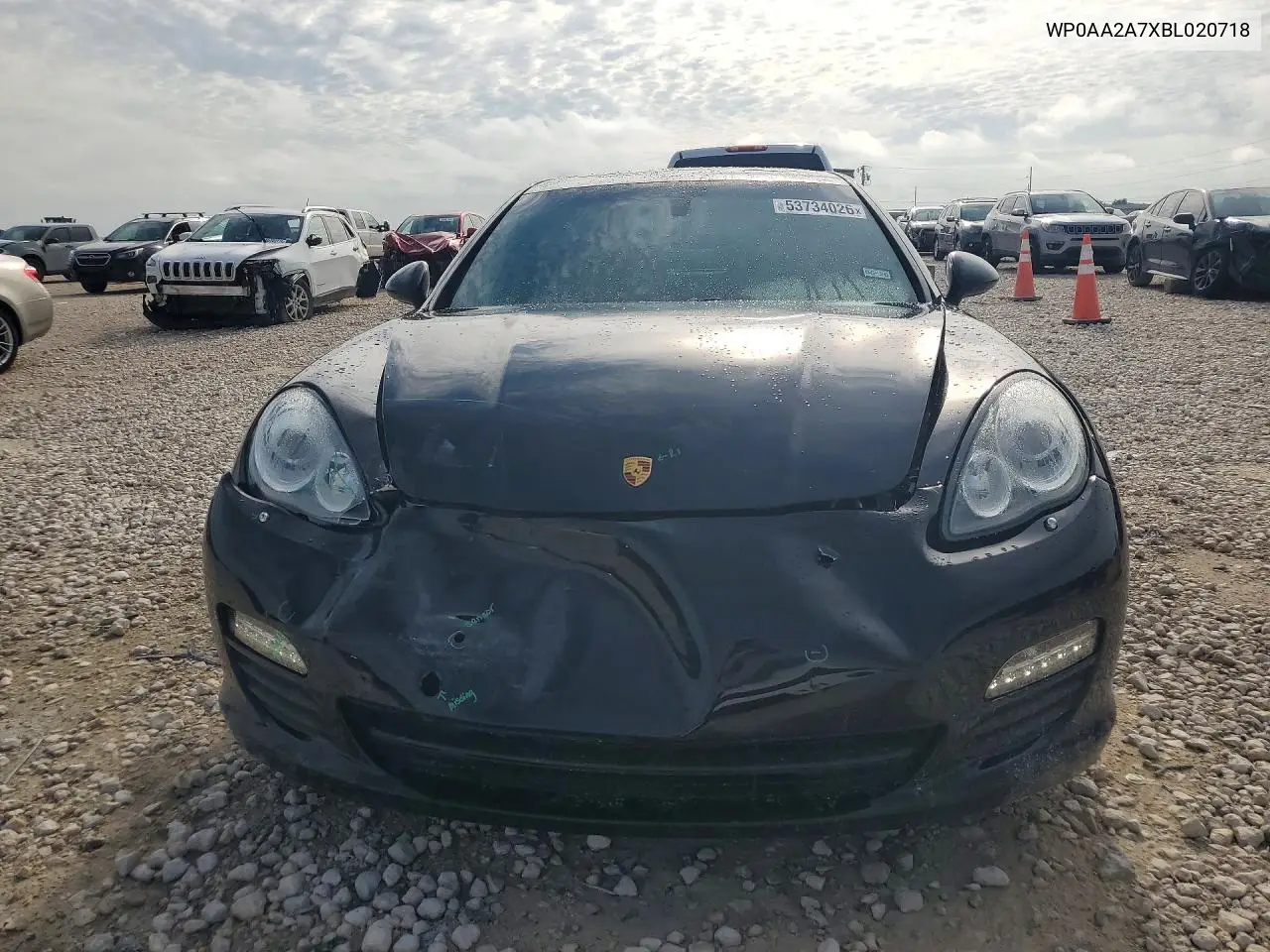 2011 Porsche Panamera 2 VIN: WP0AA2A7XBL020718 Lot: 53734026