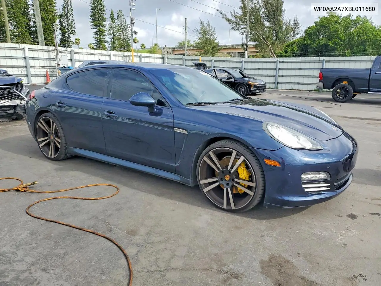2011 Porsche Panamera 2 VIN: WP0AA2A7XBL011680 Lot: 55193176