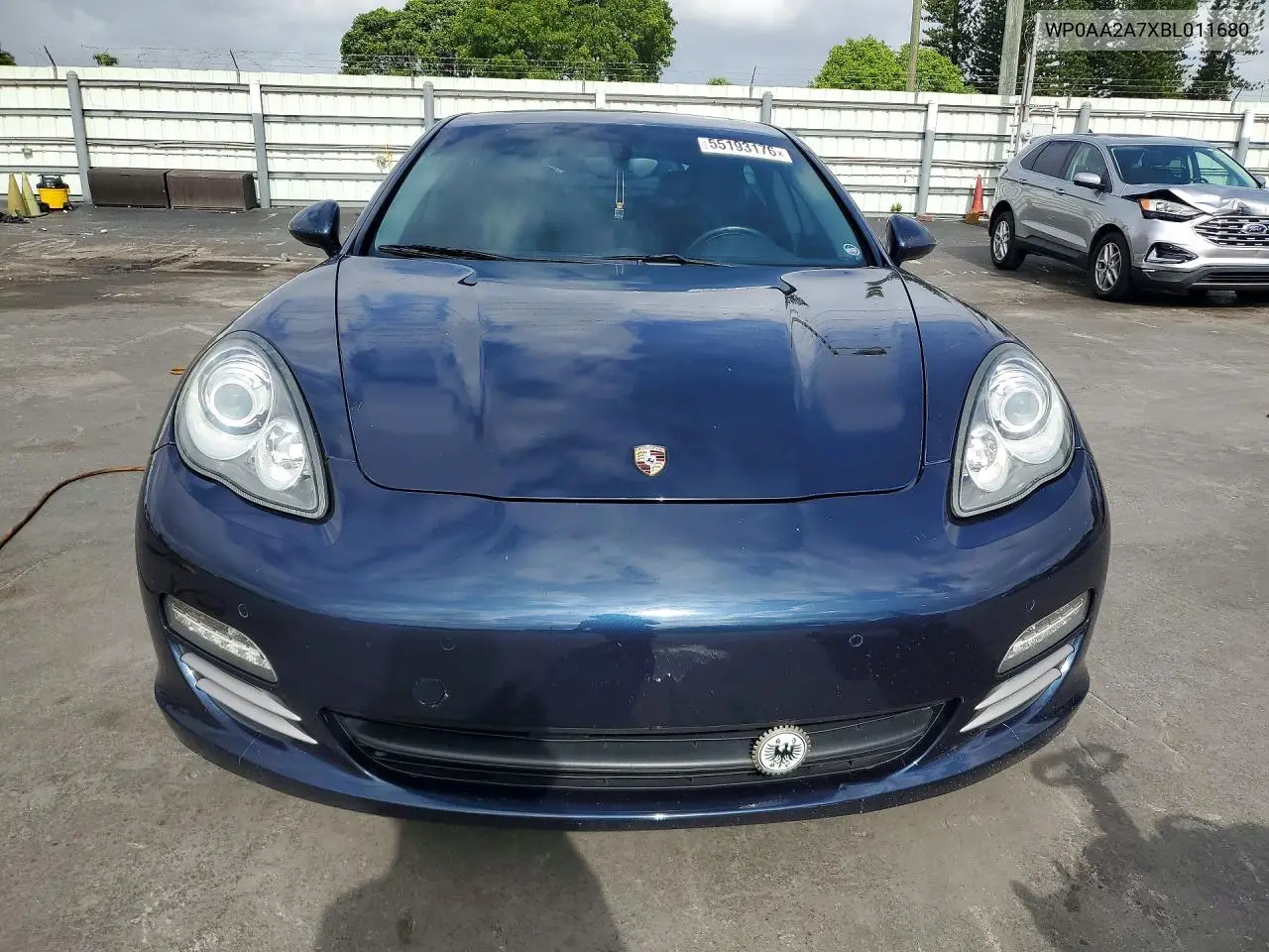 2011 Porsche Panamera 2 VIN: WP0AA2A7XBL011680 Lot: 55193176