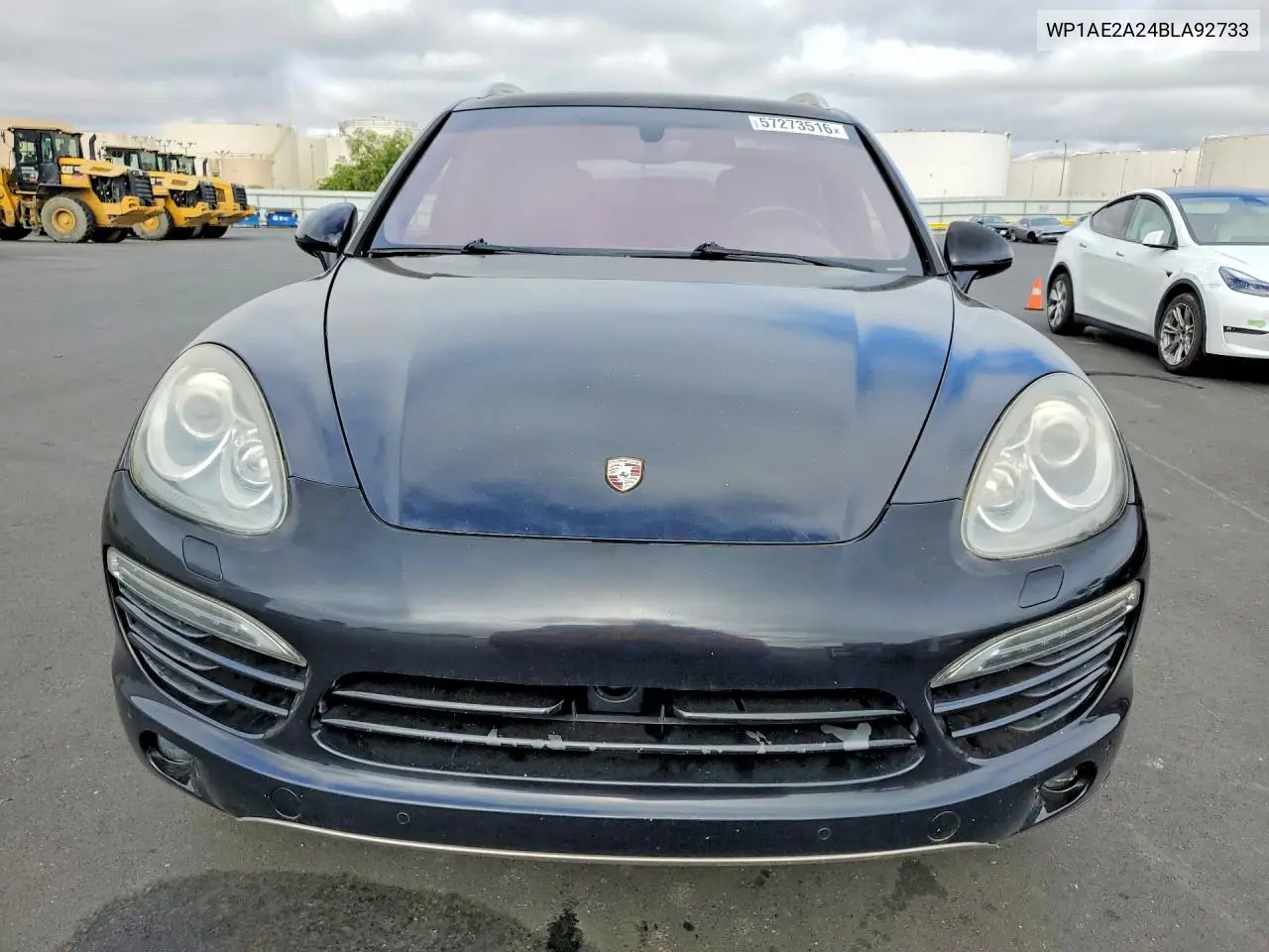 2011 Porsche Cayenne S Hybrid VIN: WP1AE2A24BLA92733 Lot: 57273516