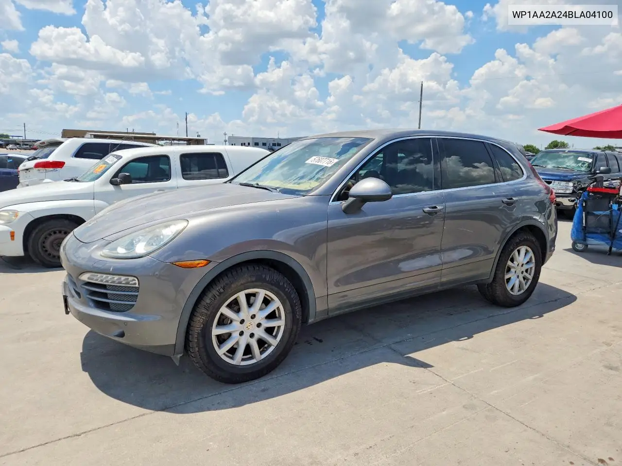 2011 Porsche Cayenne VIN: WP1AA2A24BLA04100 Lot: 57607716
