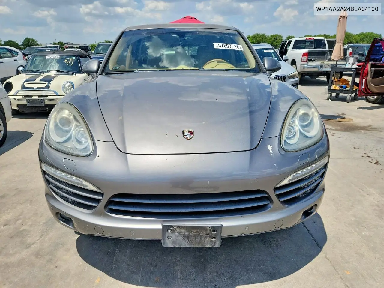 2011 Porsche Cayenne VIN: WP1AA2A24BLA04100 Lot: 57607716