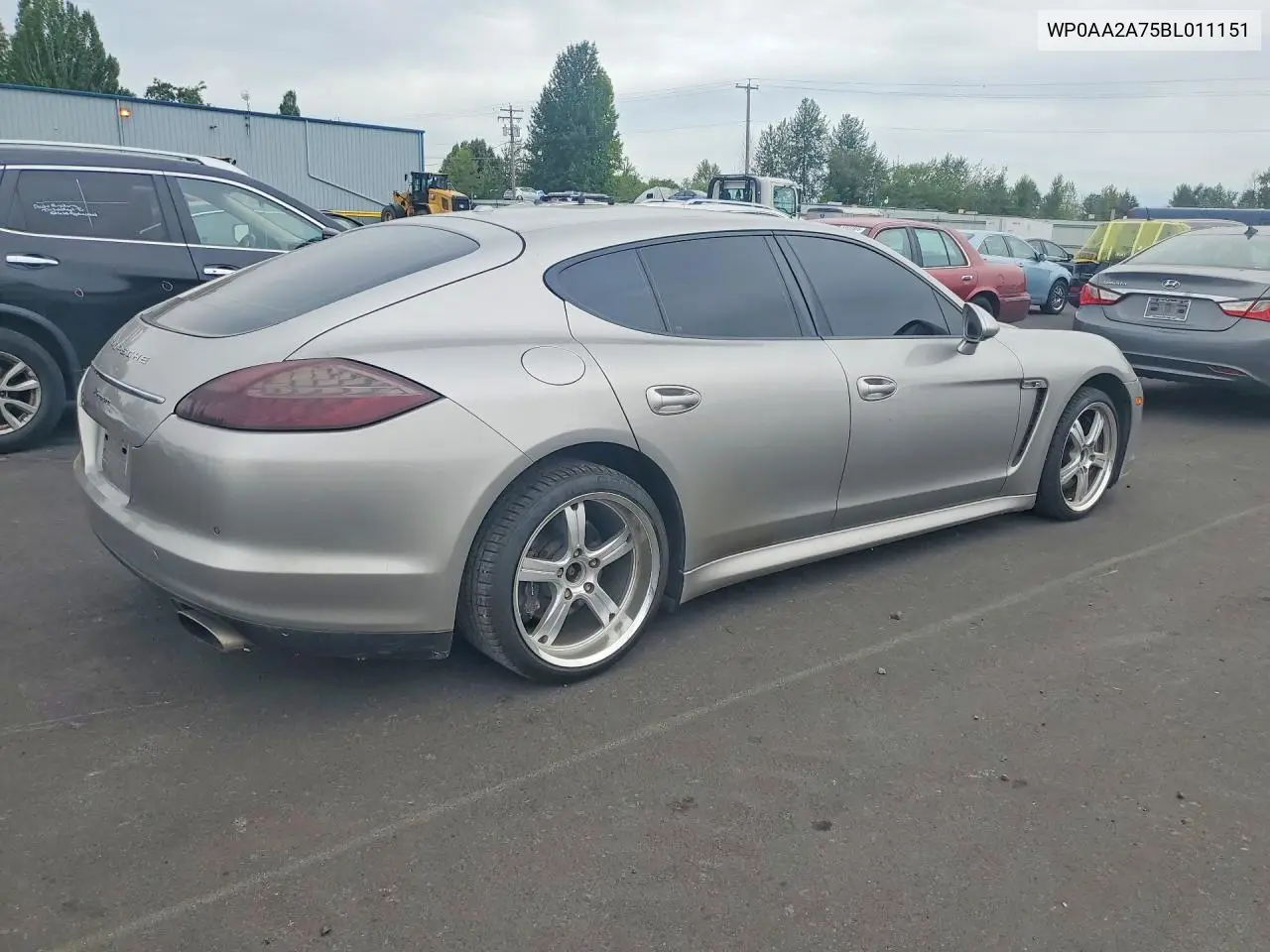 2011 Porsche Panamera 2 VIN: WP0AA2A75BL011151 Lot: 58802376