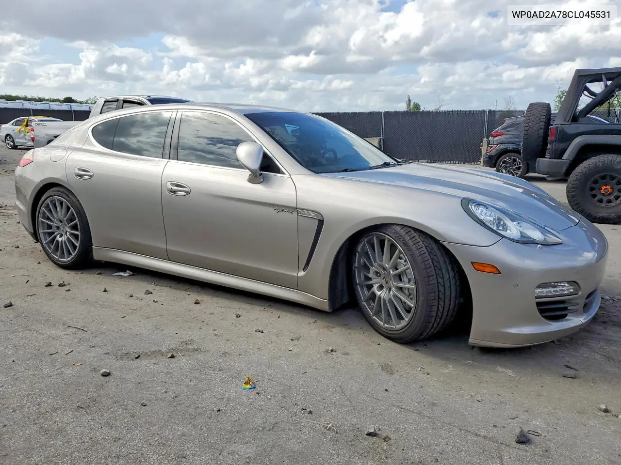 2012 Porsche Panamera S Hybrid VIN: WP0AD2A78CL045531 Lot: 49302676